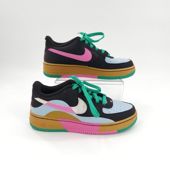 NIKE AIR FORCE 1 LV8 2 Shoes Women Size 7.5 / 6Y SNEAKERS FJ3288 001 - Picture 4 of 10